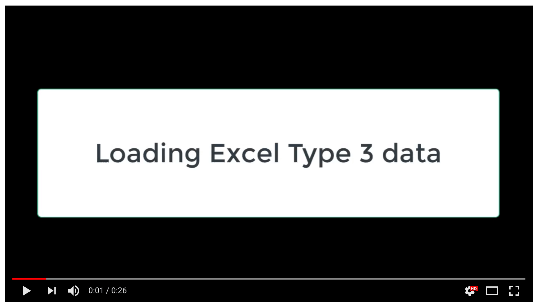 Excel Type 2 Data Input